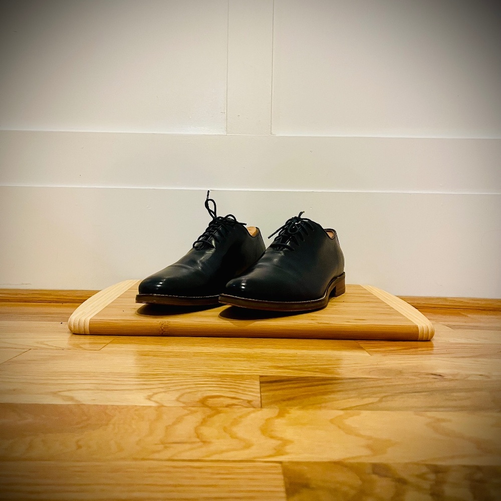 Cole Hann Single Cut Navy Blue 9M
